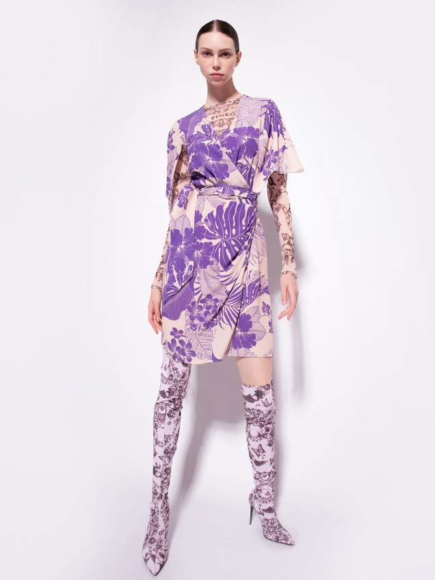 Vestido com Padrão