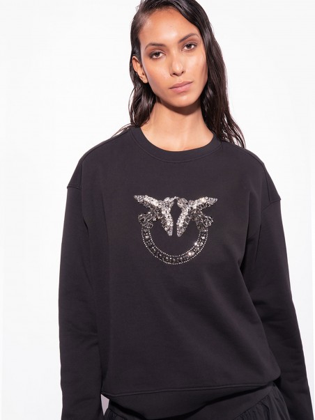 Sweatshirt com Lantejoulas