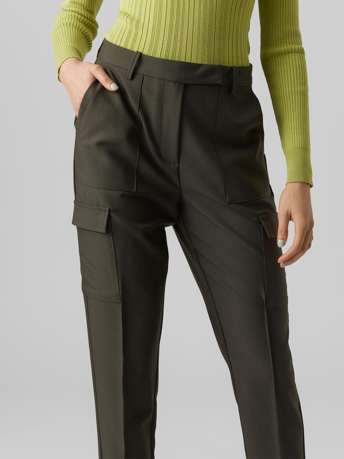 Calças Tapered Fit