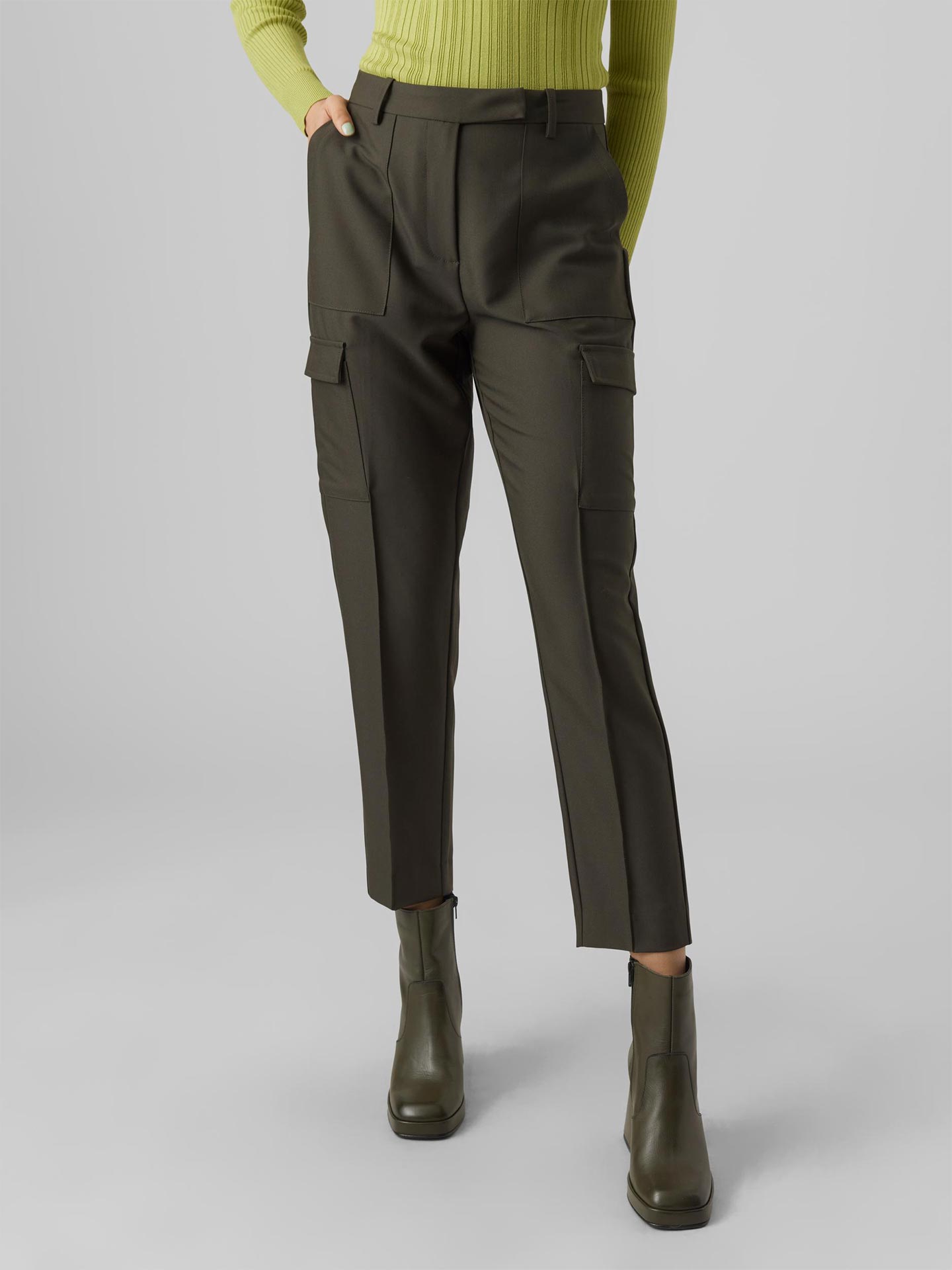 Calças Tapered Fit