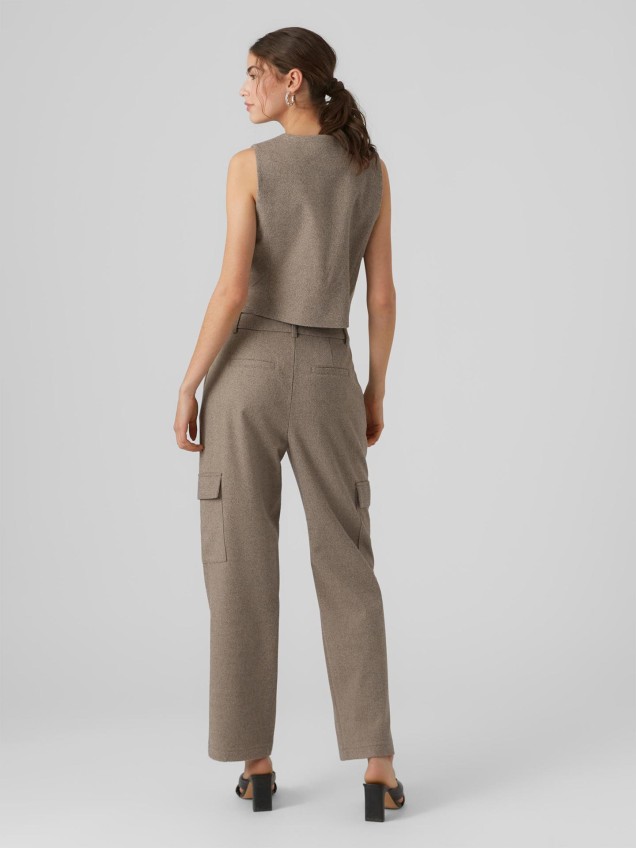 Calças Straight Fit