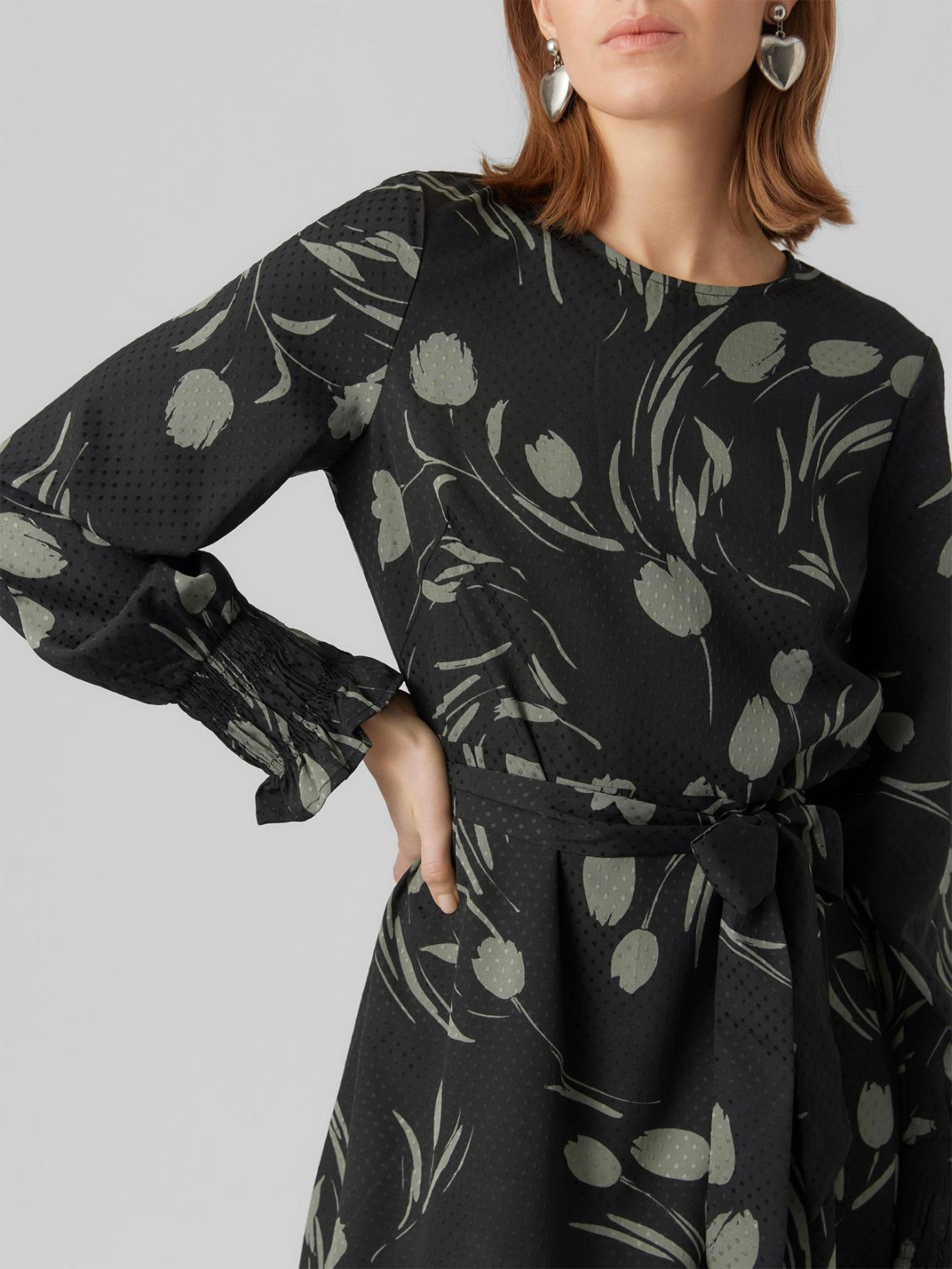 Vestido com Padr�o