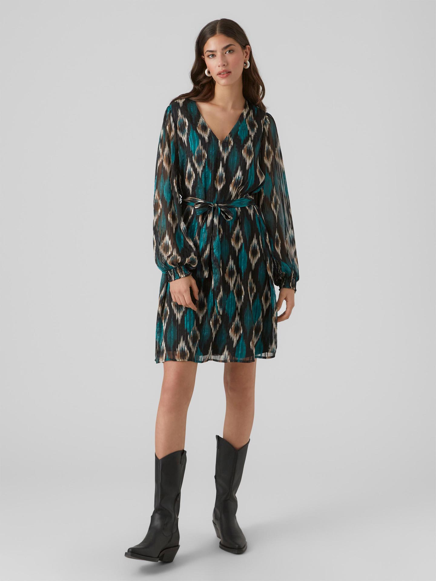 Vestido com Padrão