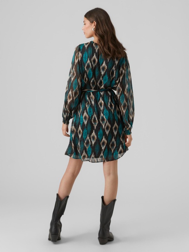 Vestido com Padrão