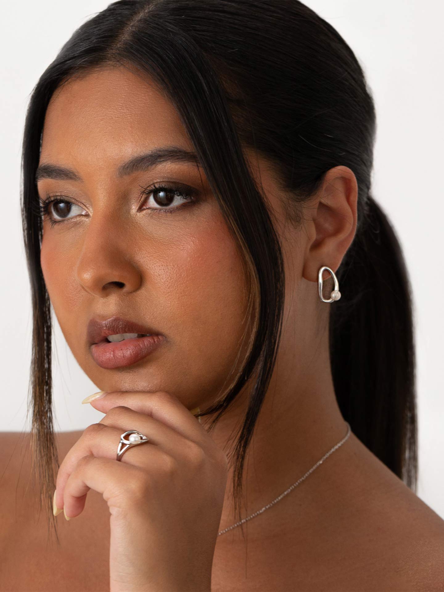 Brincos Perla