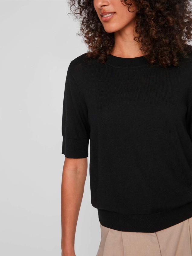 T-Shirt em Lã Merino