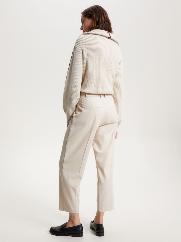Calças Cropped Fit