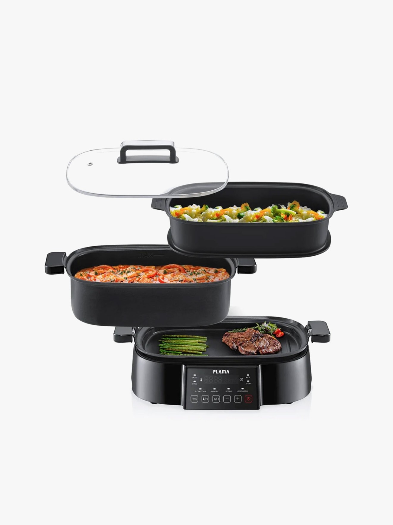 Multicooker Cook, Steam&Grill
