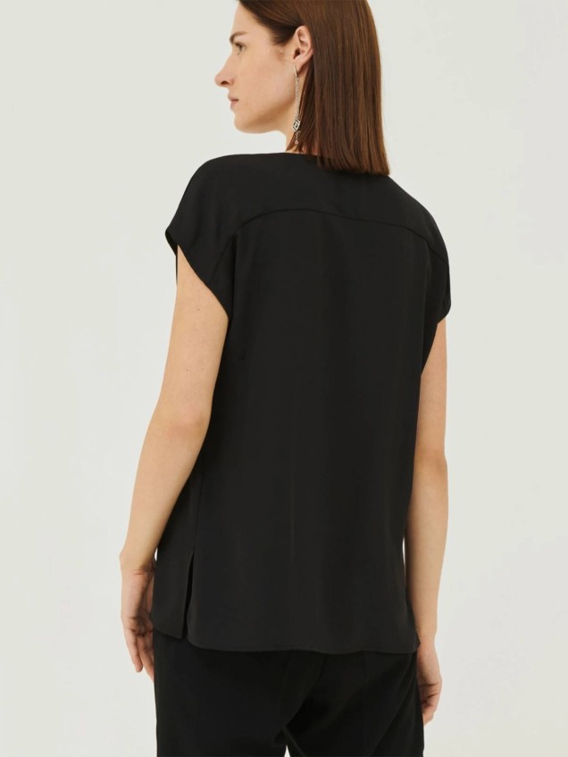 Blusa Acetinada