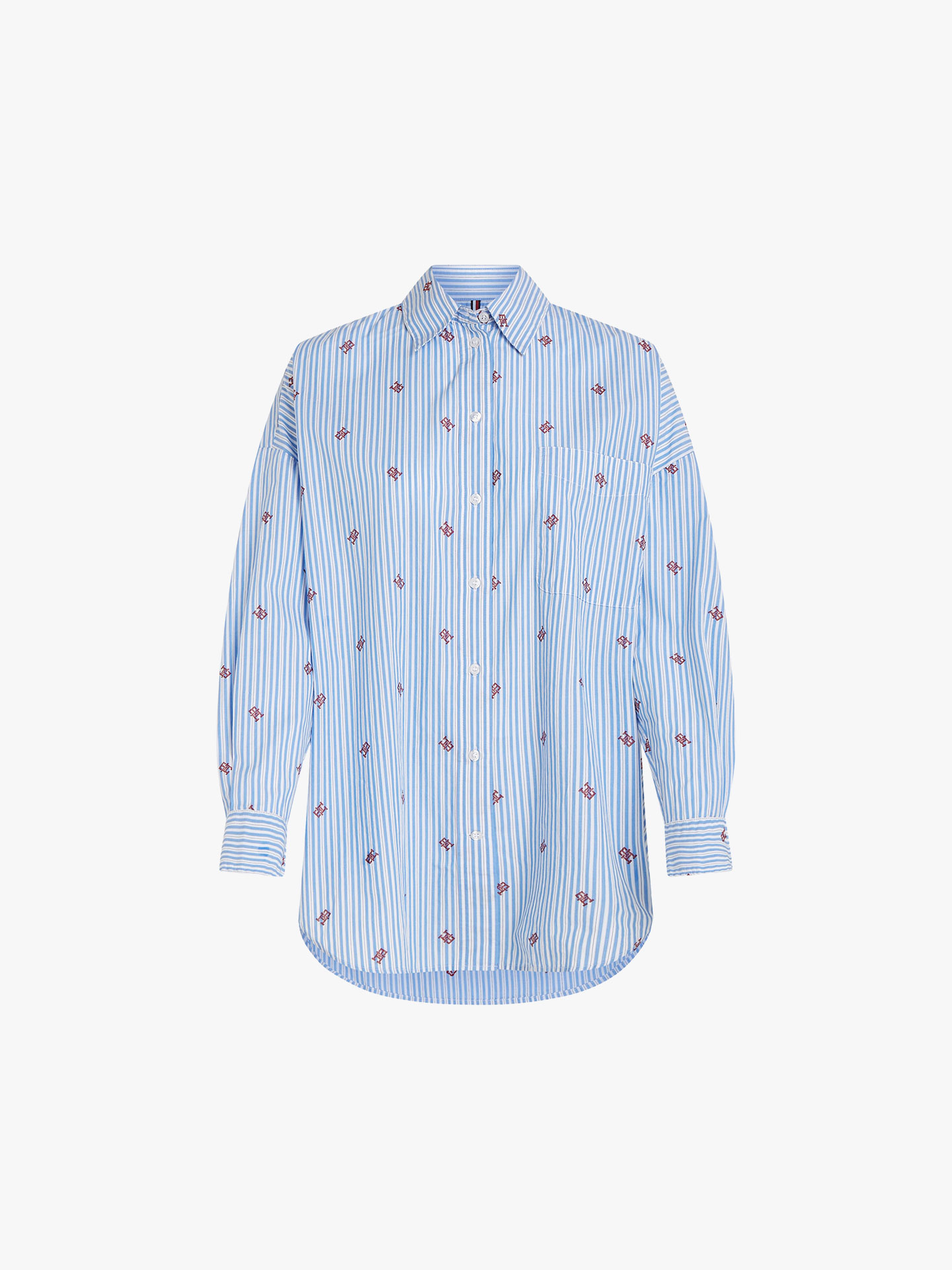 Camisa Oversized com Padrão