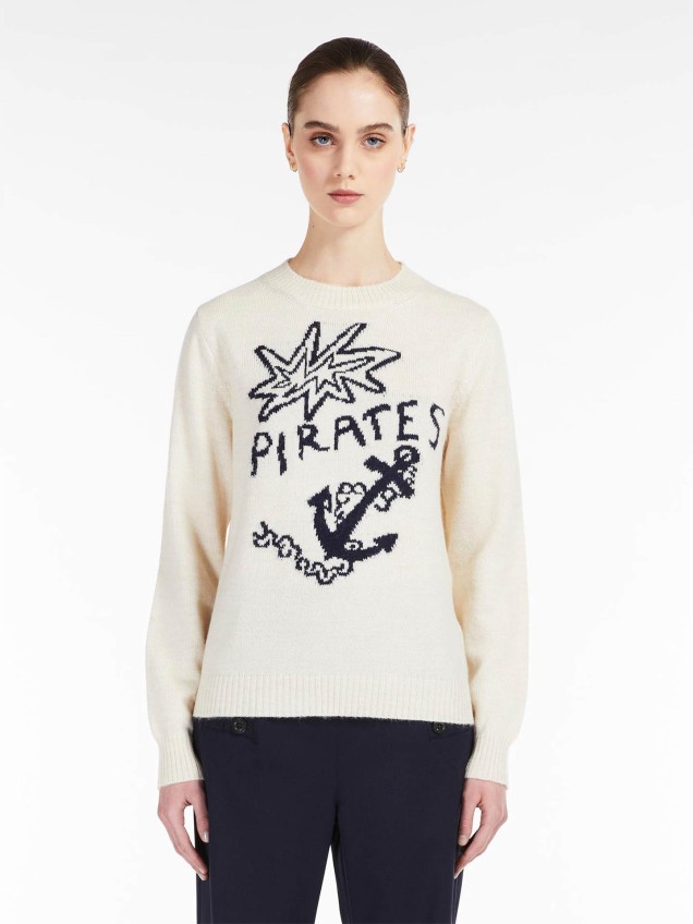 Camisola de Malha em Alpaca e Lã