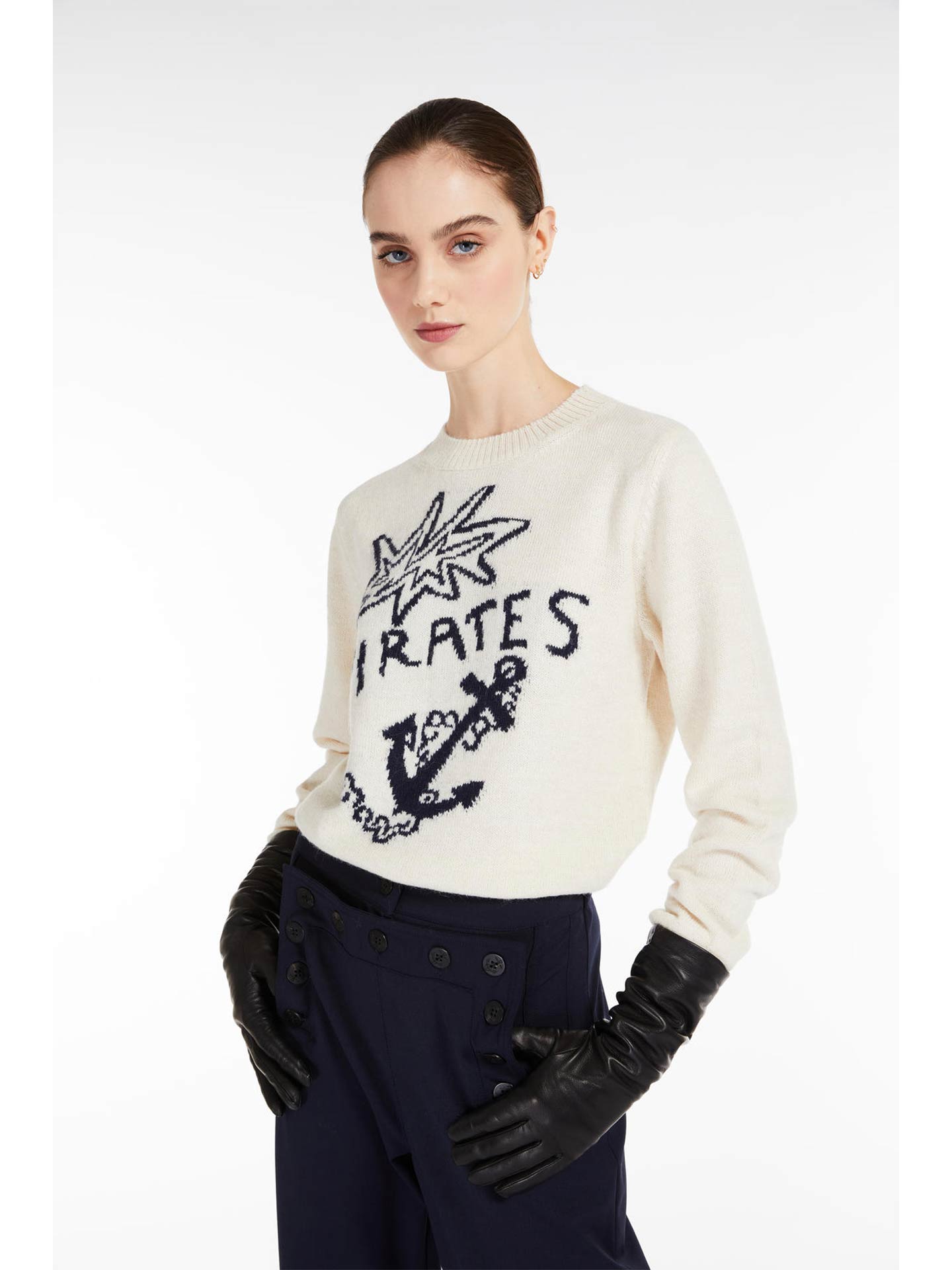 Camisola de Malha em Alpaca e Lã