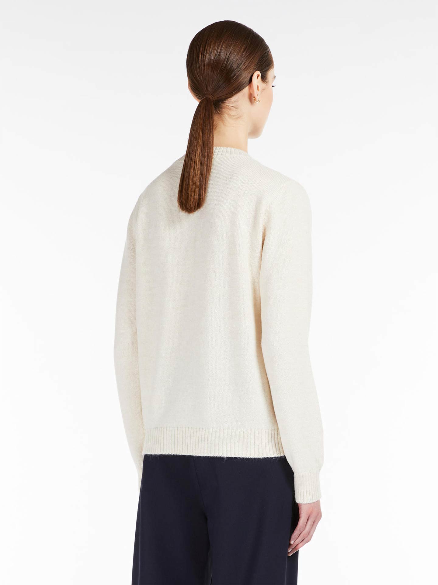 Camisola de Malha em Alpaca e Lã