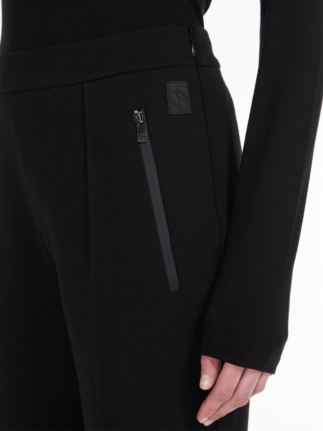 Calças Slim flared fit