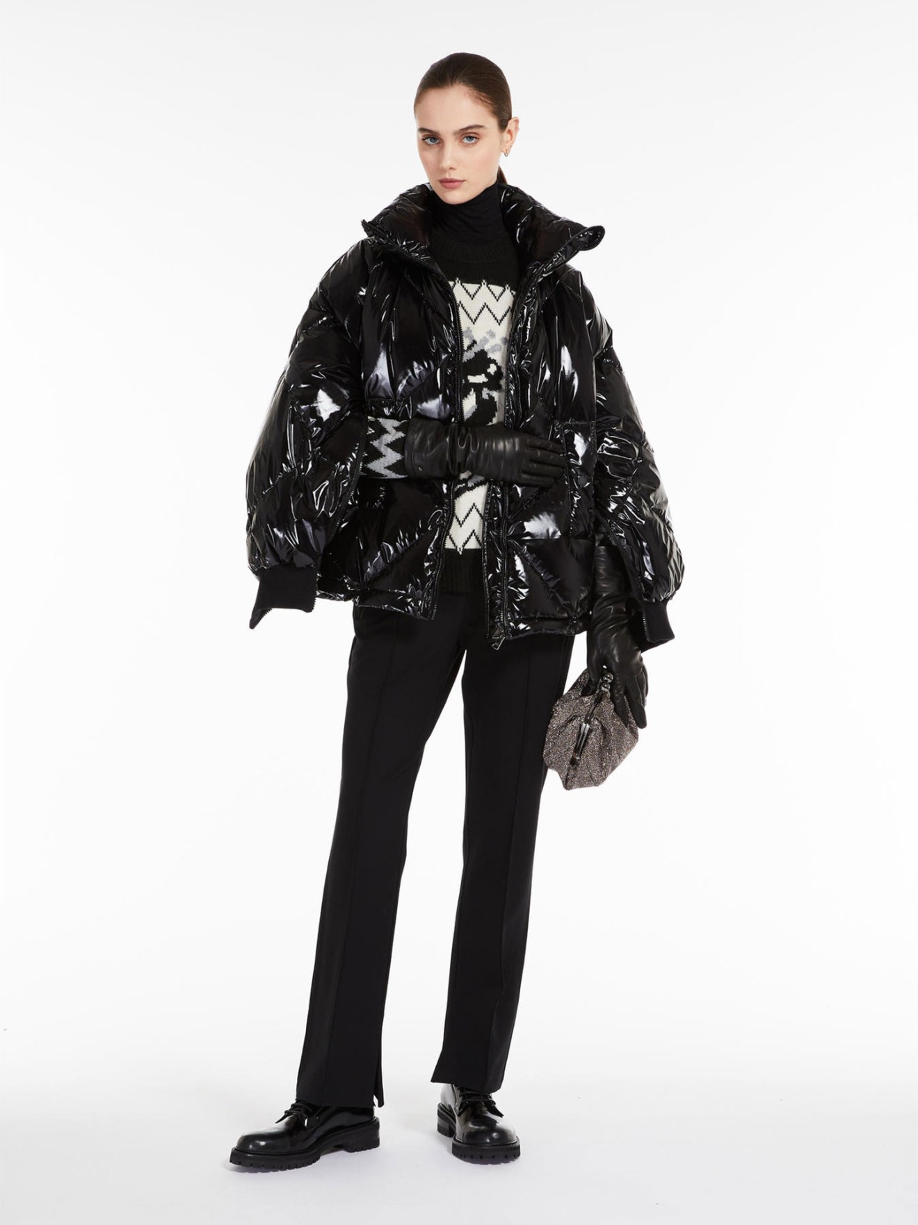 Calças Slim flared fit