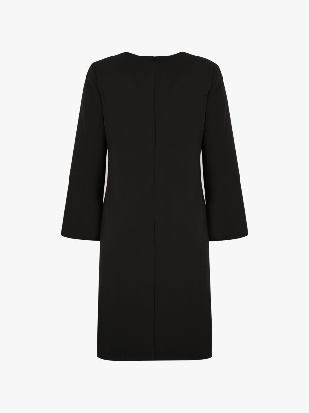 Vestido com Decote em V
