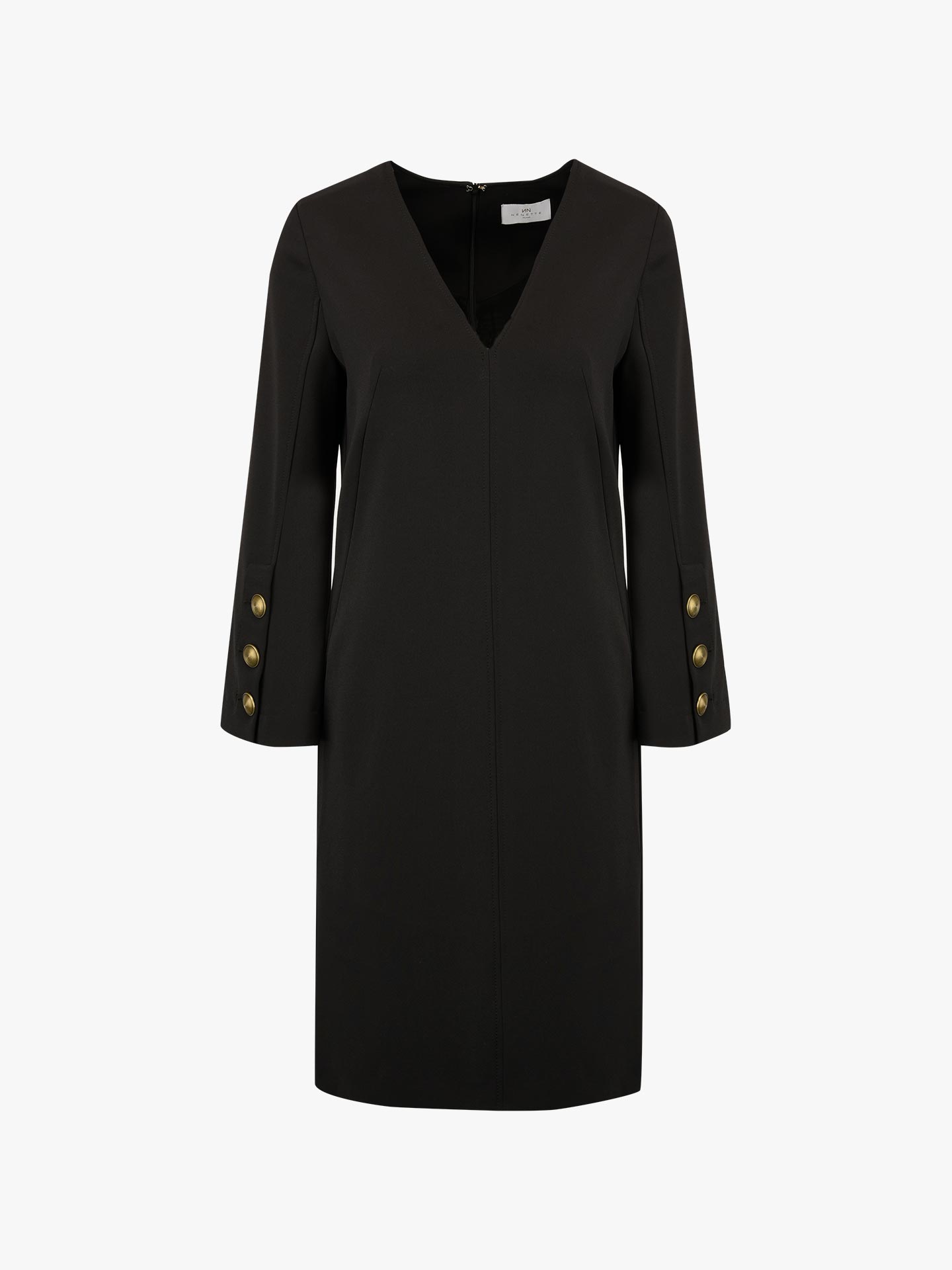 Vestido com Decote em V