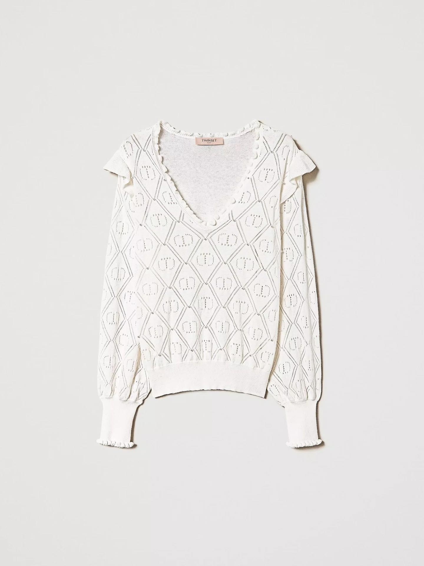 Camisola com Decote em V