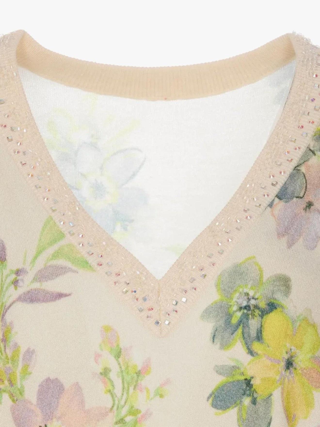 Camisola com Decote em V