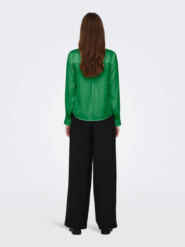Blusa Acetinada