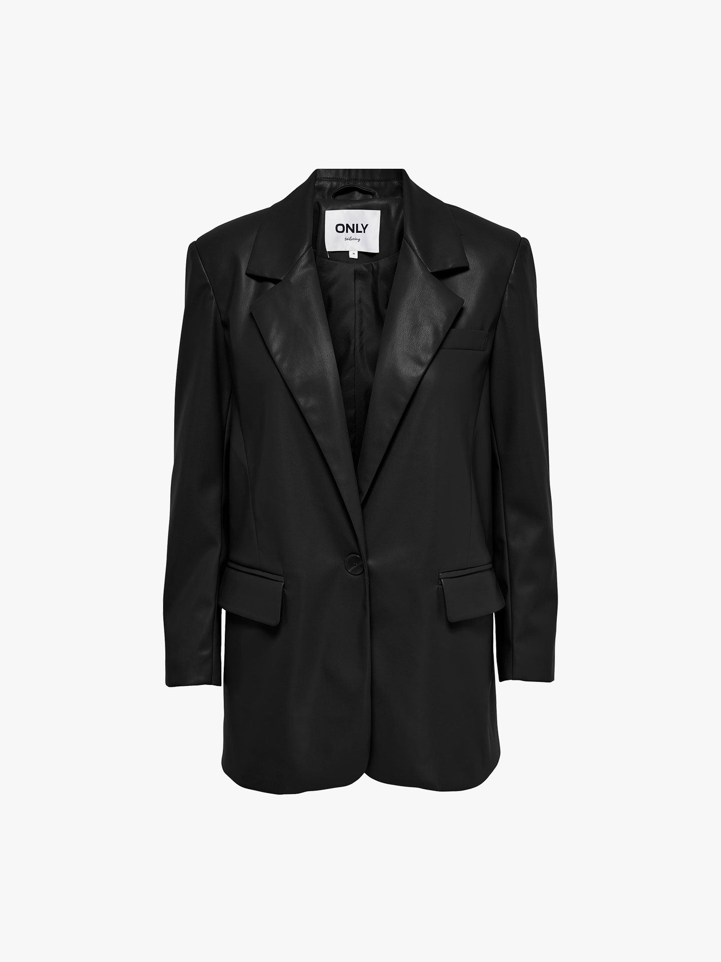 Blazer Efeito Pele