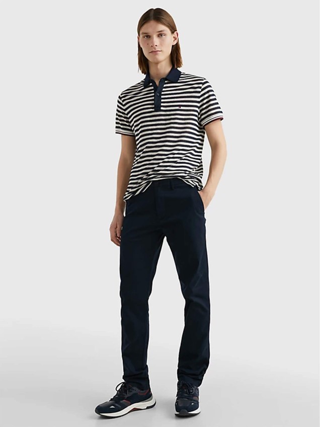 Calças Straight Fit