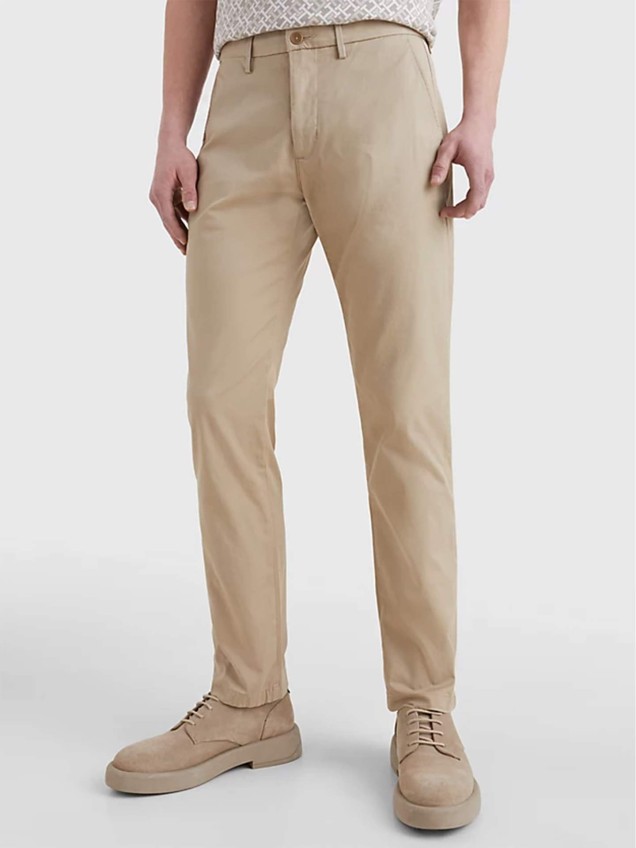 Calças Straight Fit