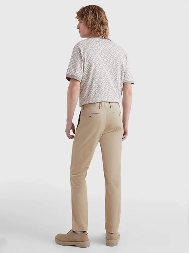 Calças Straight Fit
