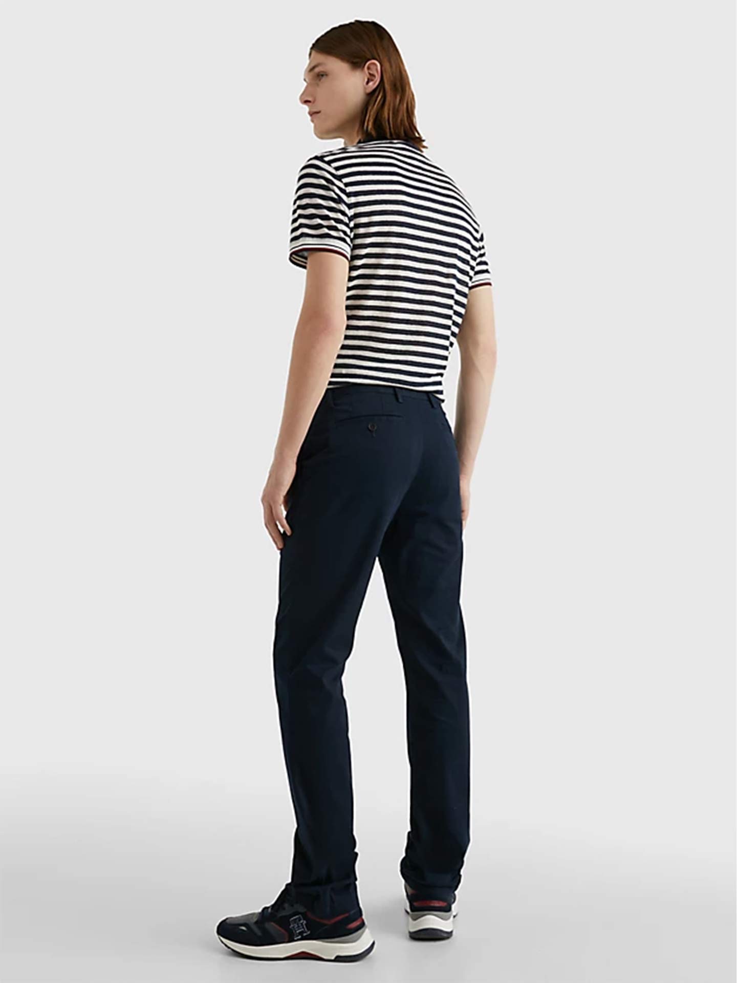 Calças Straight Fit