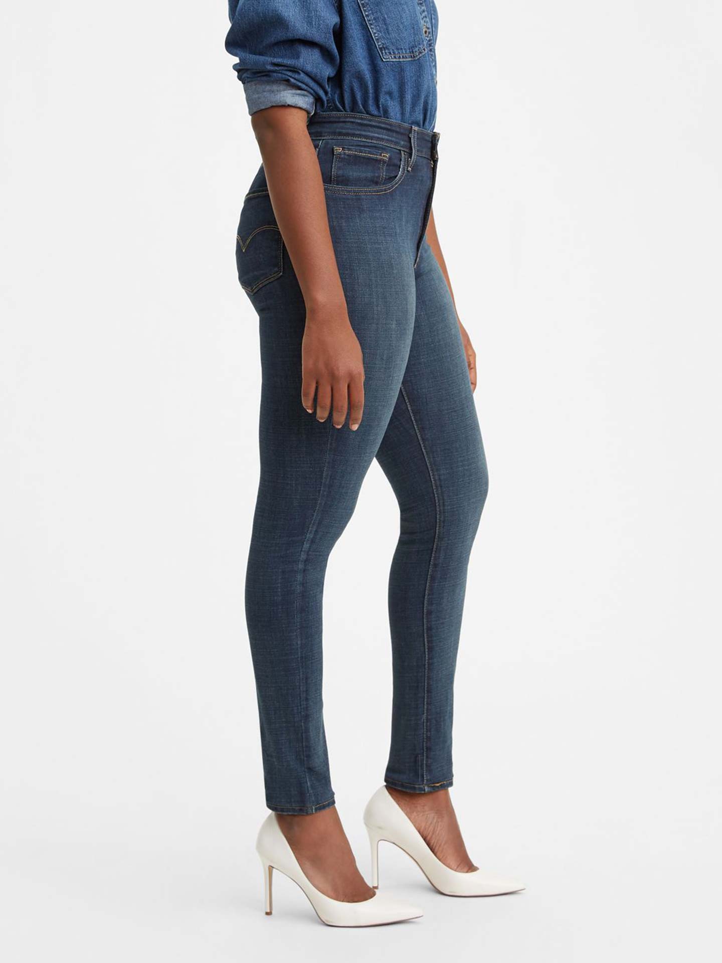 Calças de Ganga 721 High Rise Skinny