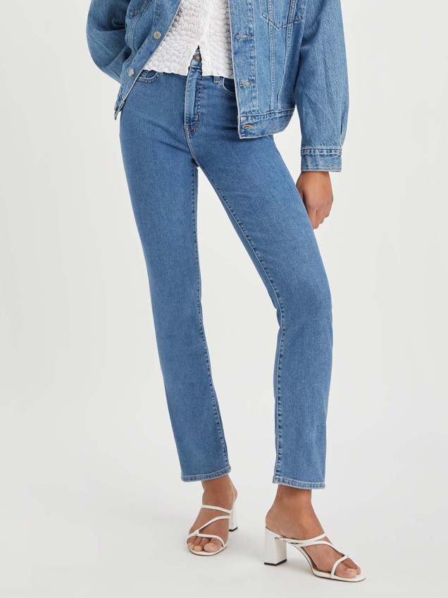 Calças de Ganga 724 High Rise Straight