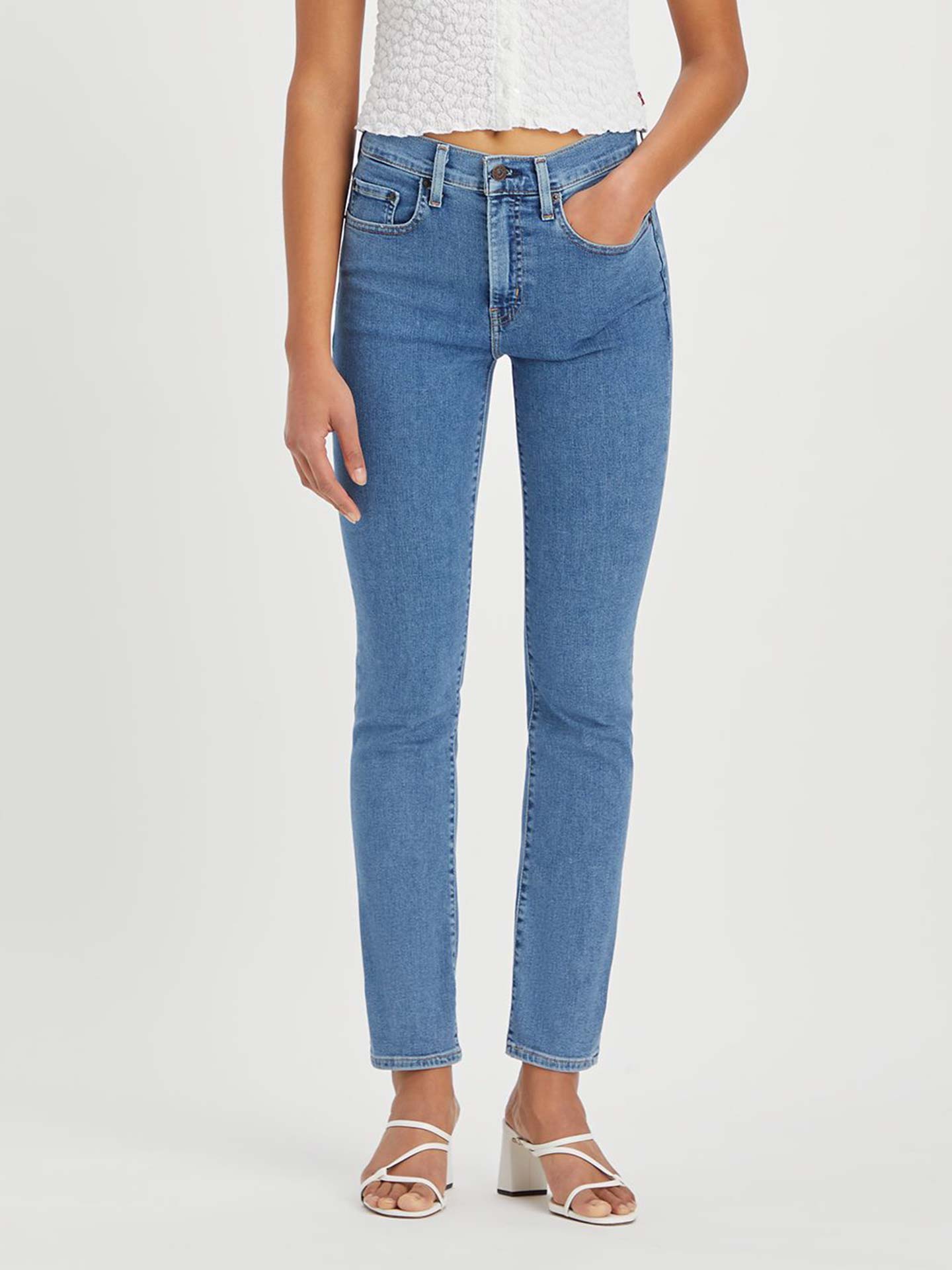 Calças de Ganga 724 High Rise Straight