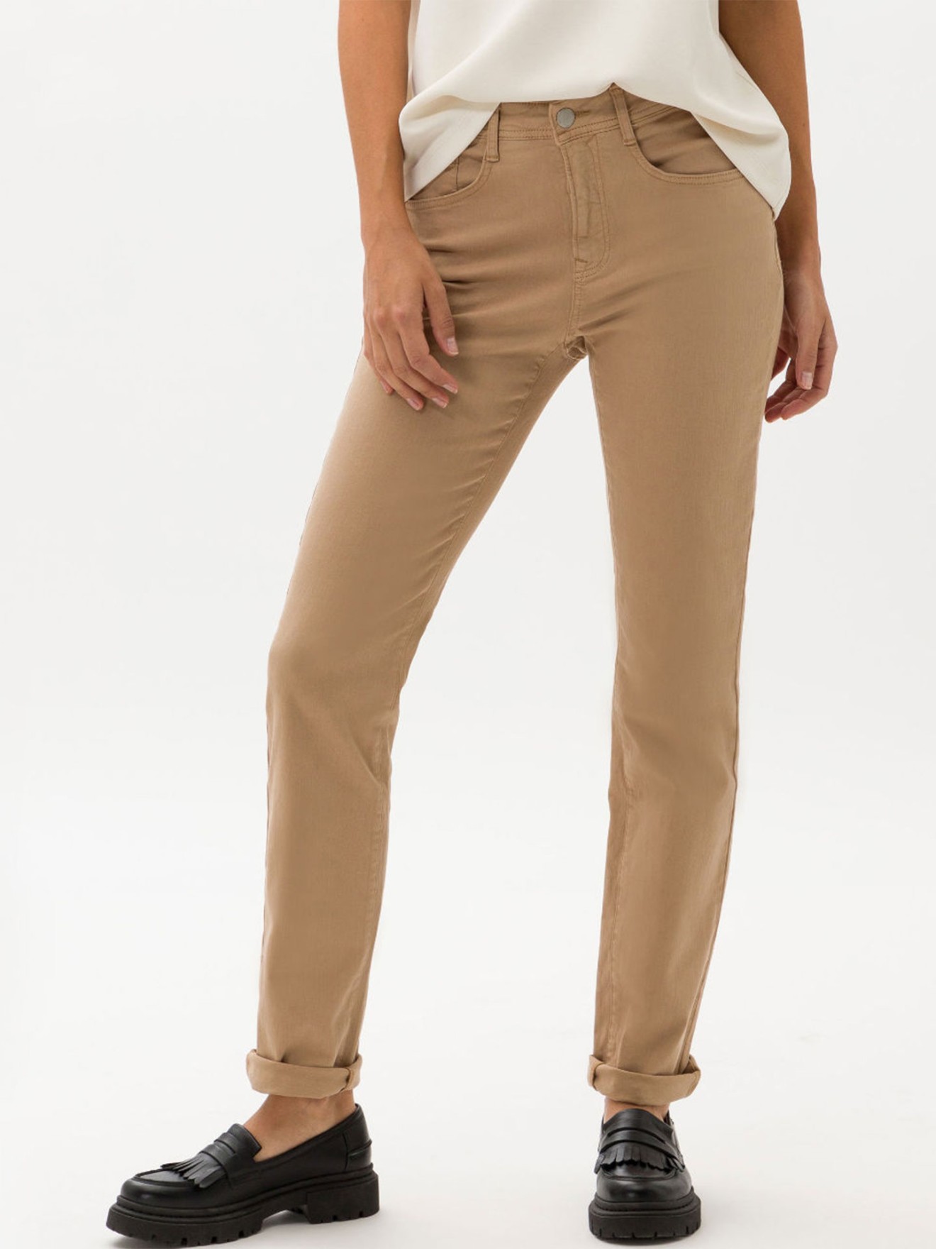 Calças de Ganga Mary Regular Fit