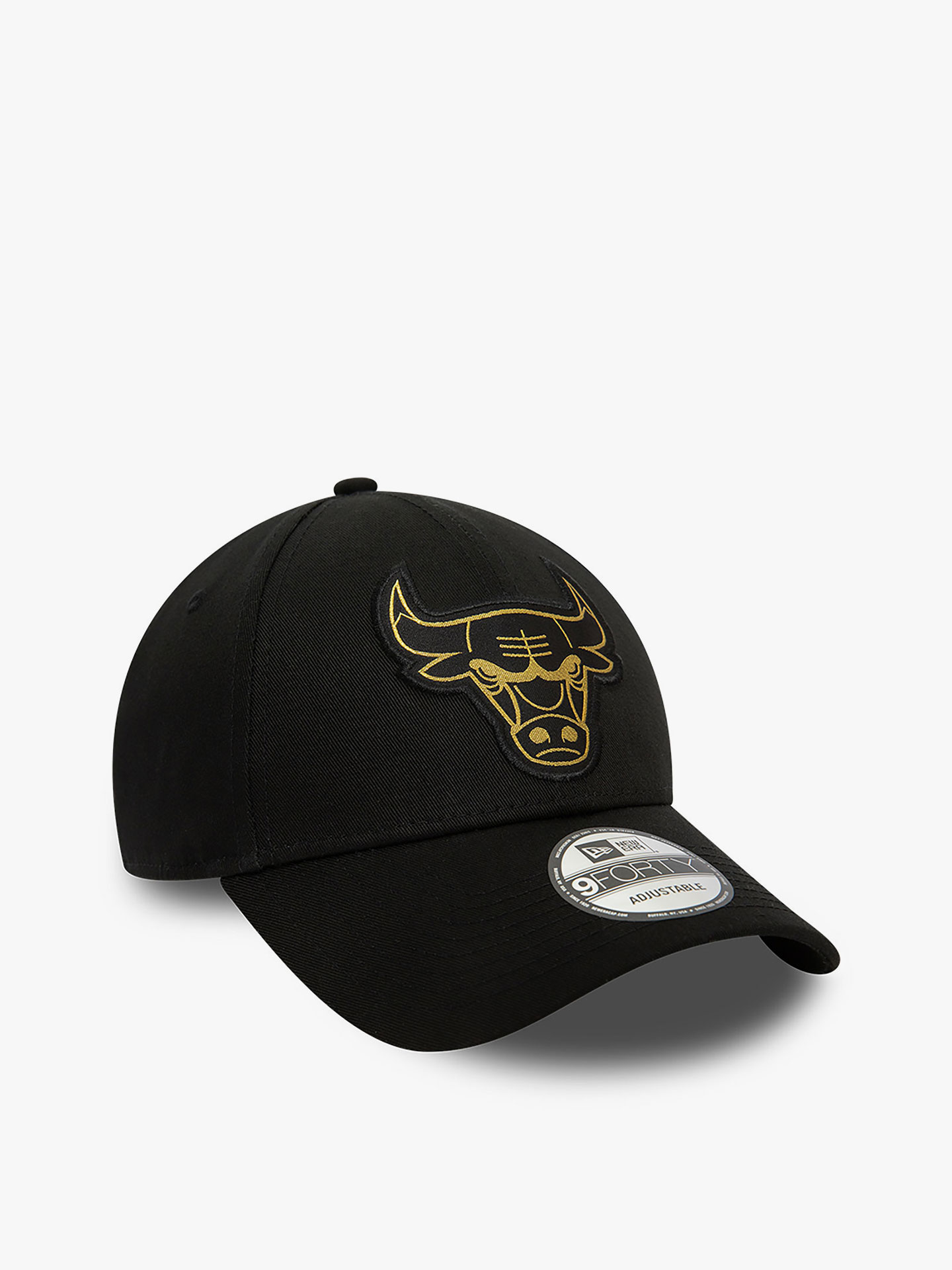 Boné Chicago Bulls Metallic Badge Black 9FORTY