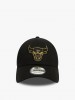 Bon Chicago Bulls Metallic Badge Black 9FORTY