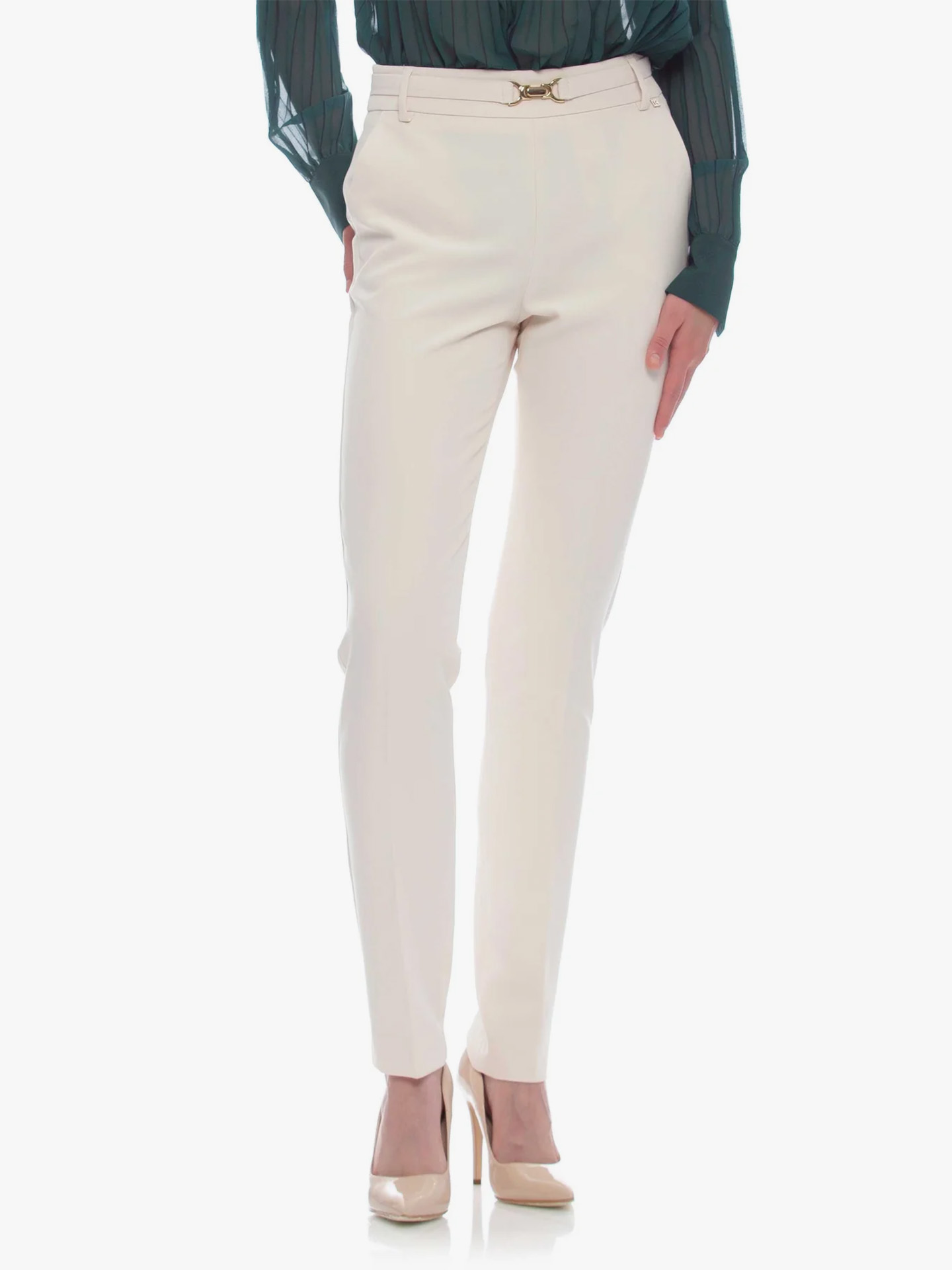 Calças Straight Fit