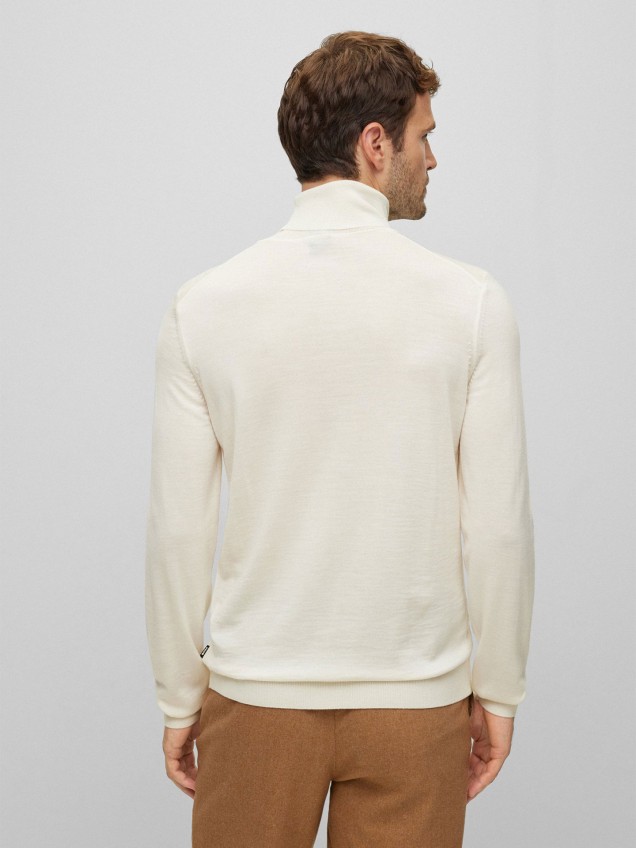 Camisola de Gola Alta Slim FIt