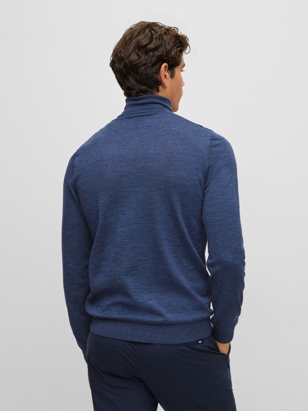 Camisola de Gola Alta Slim FIt