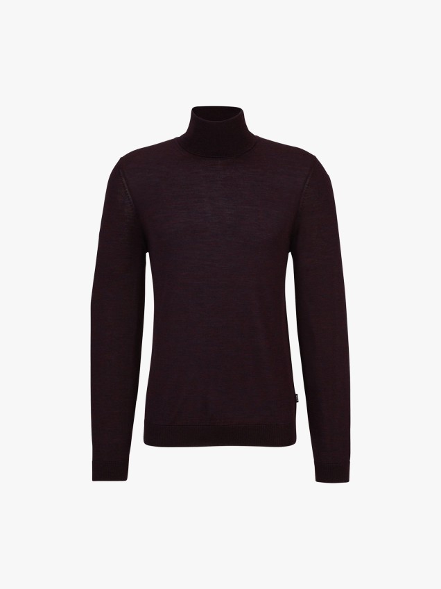Camisola de Gola Alta Slim FIt
