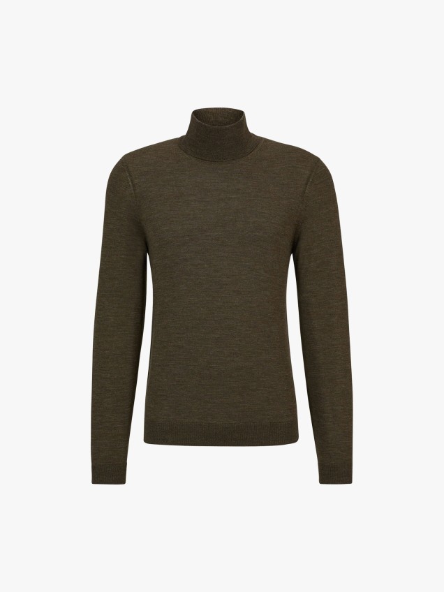 Camisola de Gola Alta Slim FIt