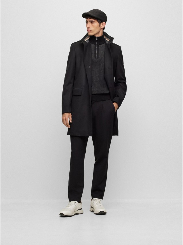 Casaco em lã e Caxemira