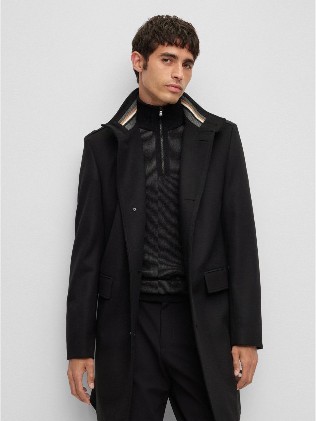 Casaco em lã e Caxemira