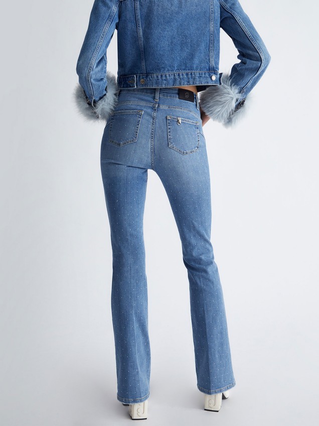 Calças de Ganga Flared Fit