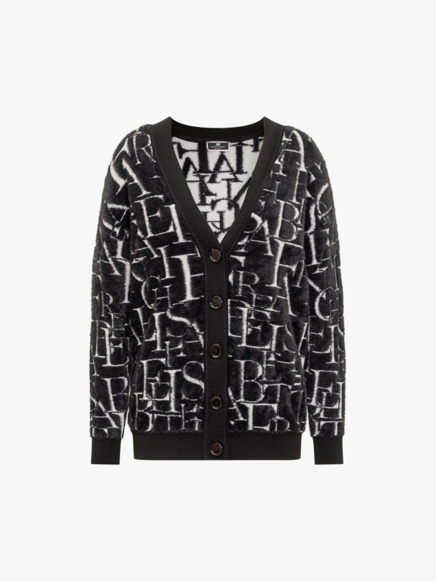 Cardigan com Padr�o