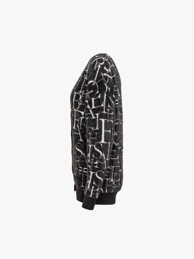 Cardigan com Padrão