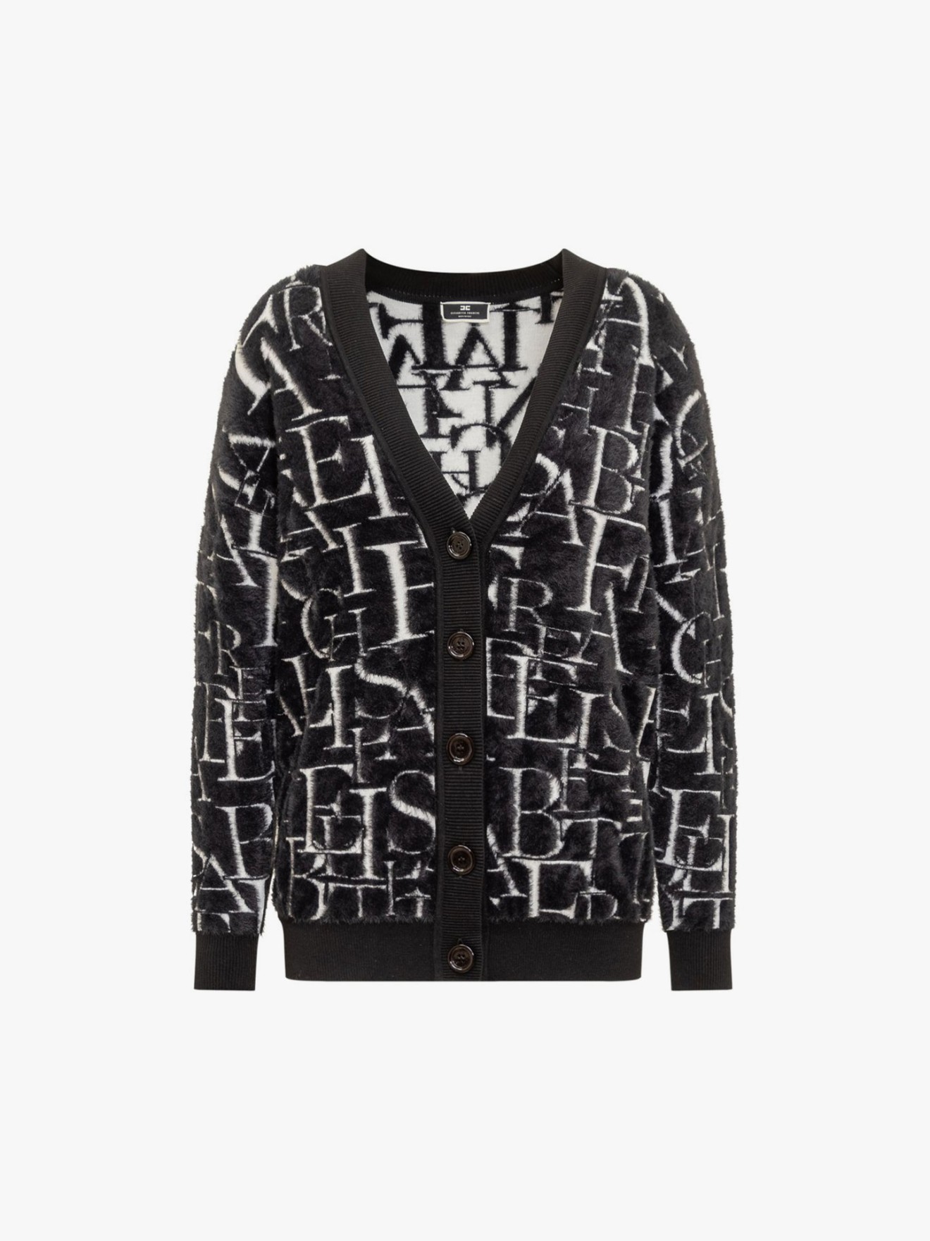 Cardigan com Padr�o
