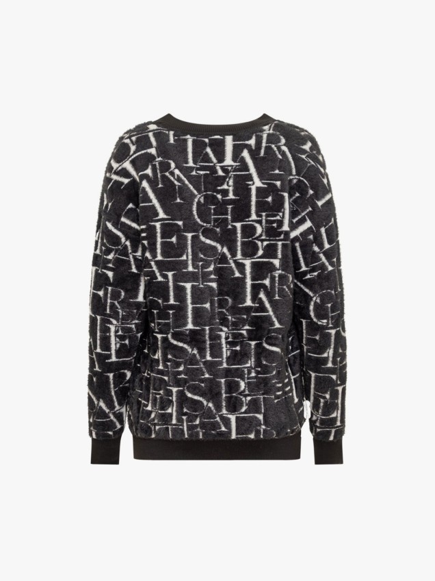 Cardigan com Padrão