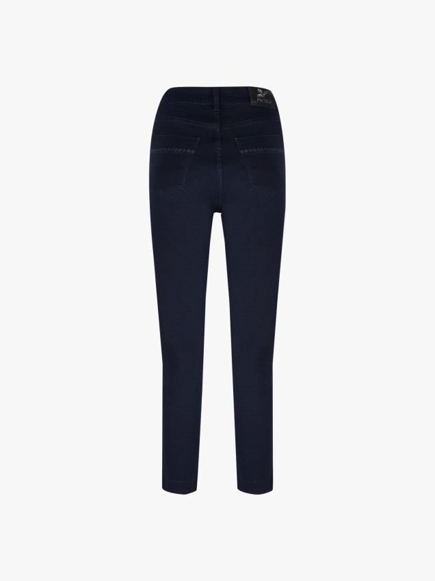 Calças de Ganga Straight Fit