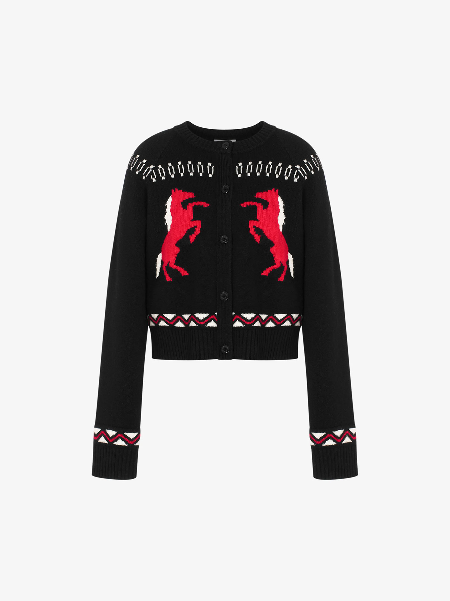 Cardigan com Padrão