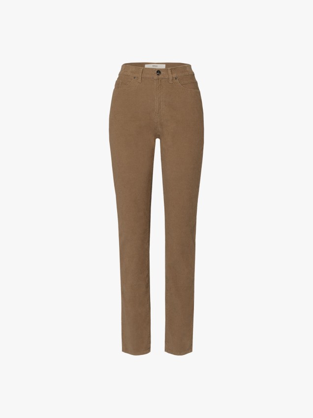 Calças de Veludo Slim Fit